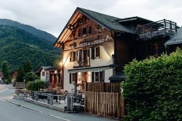 Hôtel pour 2 personnes, avec vue et terrasse à Servoz