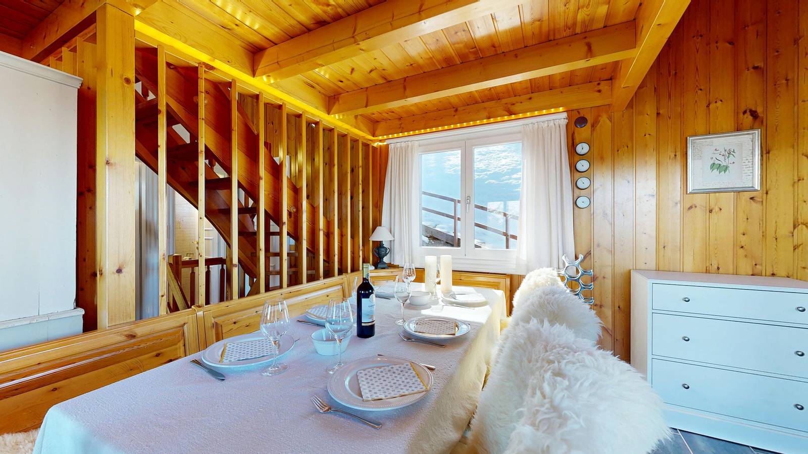 Chalet Sukoon Cosy & Mountain chalet 10 pers in Salins (Sion), Sion