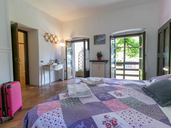 BnB für 2 Personen, mit Balkon am Comer See