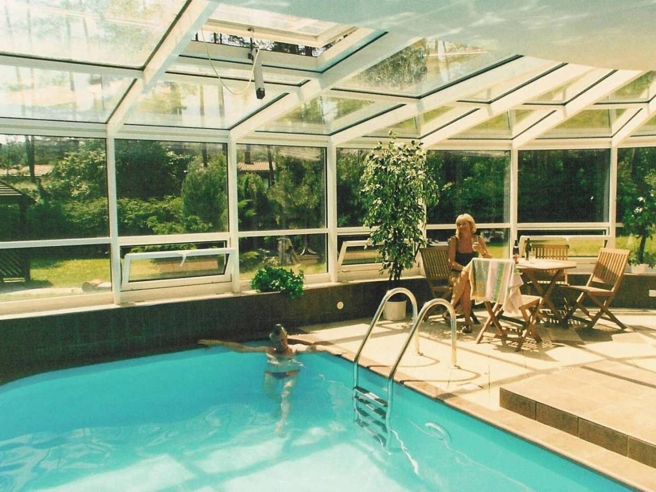 Wellness Ferienhaus Branzez mit Innenpool, Sauna.. in Branžež, Sudeten