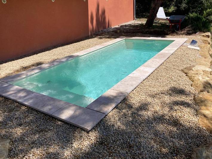 Ferienhaus für 6 Personen, mit Pool und Garten sowie Ausblick, mit Haustier in Bédoin - 2