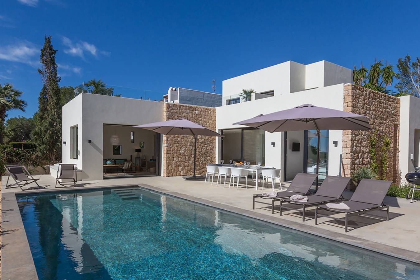 Villa Crozet in S'Argamassa, Santa Eulària des Riu
