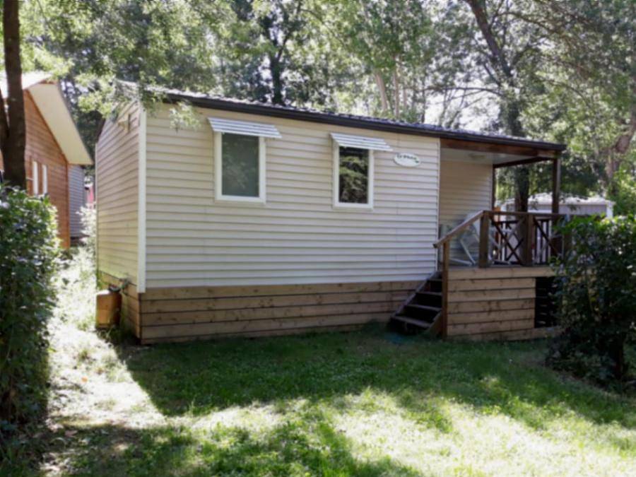 Camping le Pré Saint André - Mobilheim 4 personen - klimatisiert in Souvignargues, Mittelmeerküste (Frankreich)