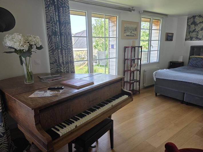 Location de vacances pour 2 personnes, avec jardin et vue, animaux acceptés à Colleville-sur-Mer - 2