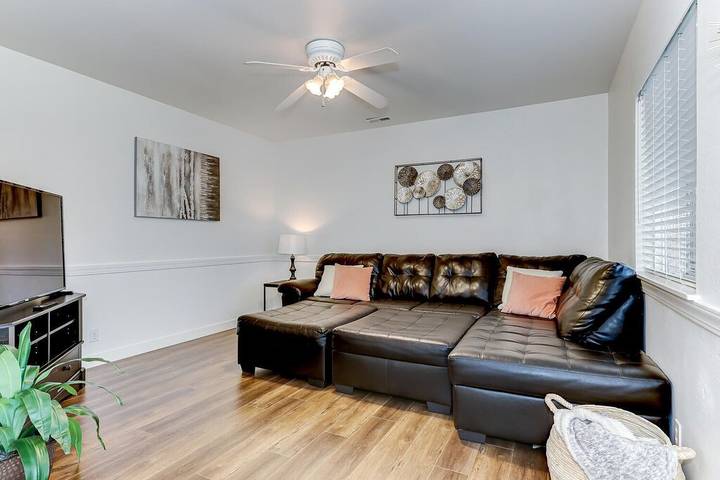 Vacation house for 6 people, with yard and terrace in Idaho