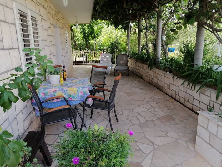 Apartament wakacyjny dla 2 osób, z Ogród w Miasto Korcula