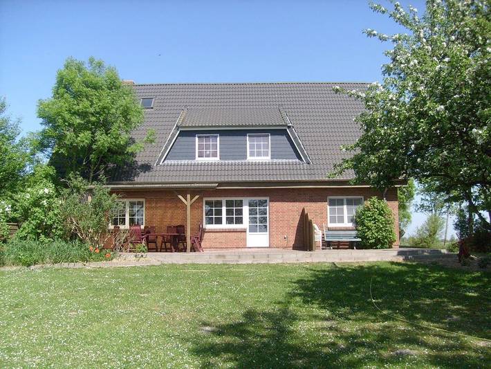 Bauernhof für 4 Personen, mit Terrasse und Garten sowie Ausblick auf Eiderstedt
