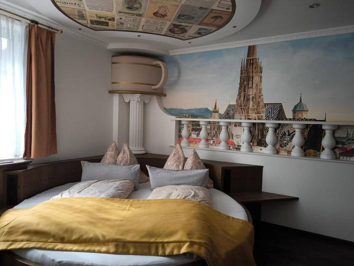 BnB für 2 Personen, mit Garten und Ausblick in Wien