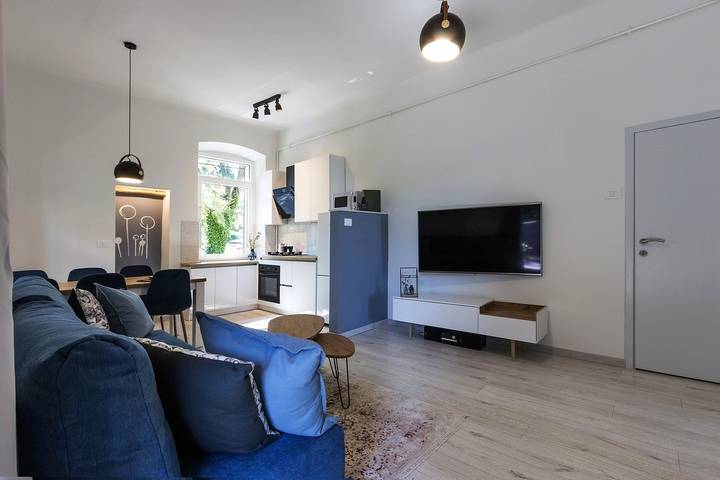 Appartement entier, Appartement de vacances pour 6 personnes avec balcon/terrasse in Pula-Medulin, Pula