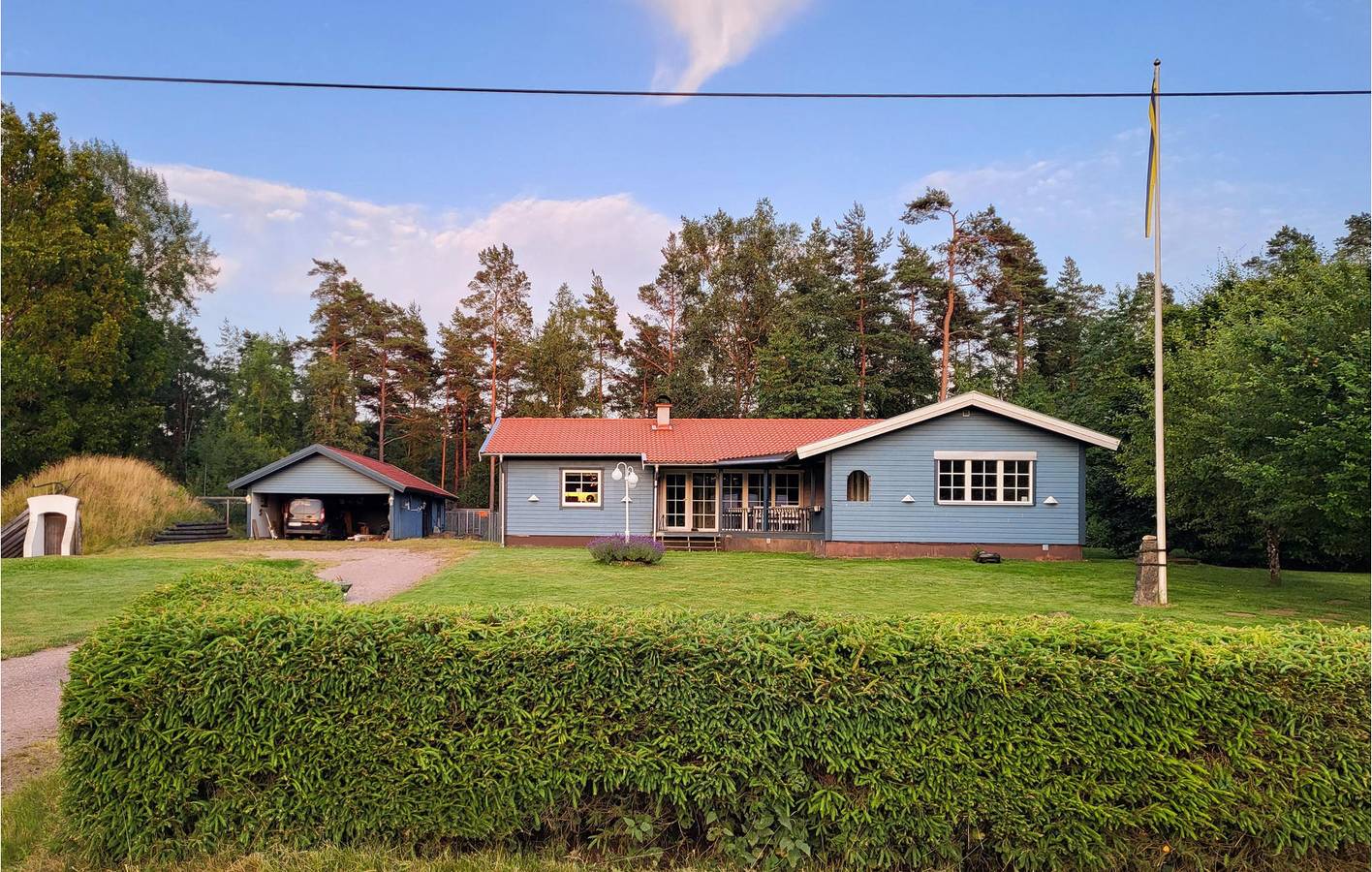 Ferienhaus für 6 Personen mit Terrasse in Hylte, Halland