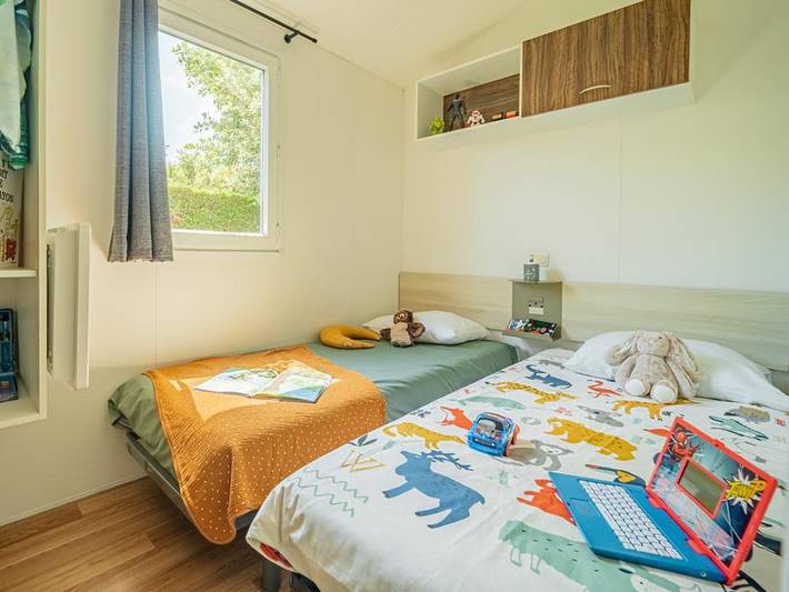 Camping  l'Océan  - Mobilheim 8 personen - Feerique in Brem-sur-Mer, Loire-Tal