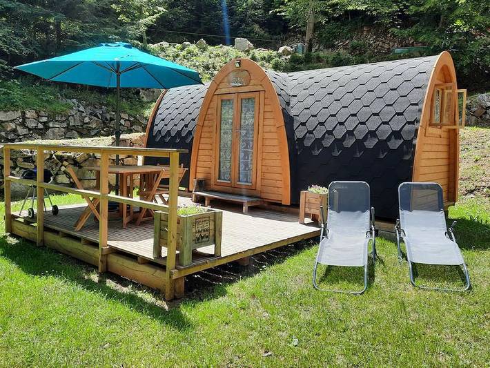 Camping para 4 personas, con Sauna en Pirineos franceses