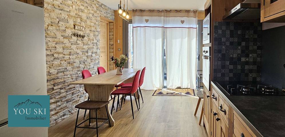 Apartamento vacacional entero, Charming T2 on the ground floor of a typical mountain chalet in Saint-Sorlin-d'Arves, Región de Saint-Jean-de-Maurienne
