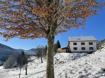 Gîte pour 10 personnes, avec terrasse et vue, animaux acceptés dans Station de Larcenaire - Bussang