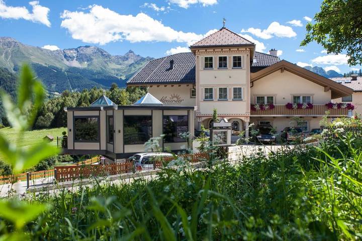 Appartement voor 4 personen, met tuin en uitzicht, met huisdier in Ladis