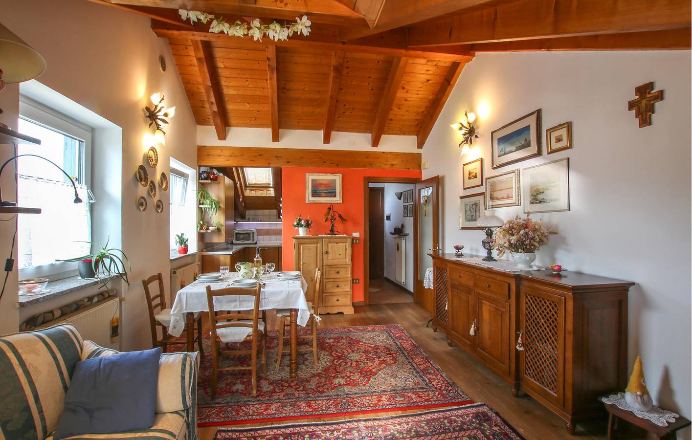 Ganze Ferienwohnung, Wohnung mit Panoramablick in der Nähe von Borgo Valsugana in Borgo Valsugana, Valsugana