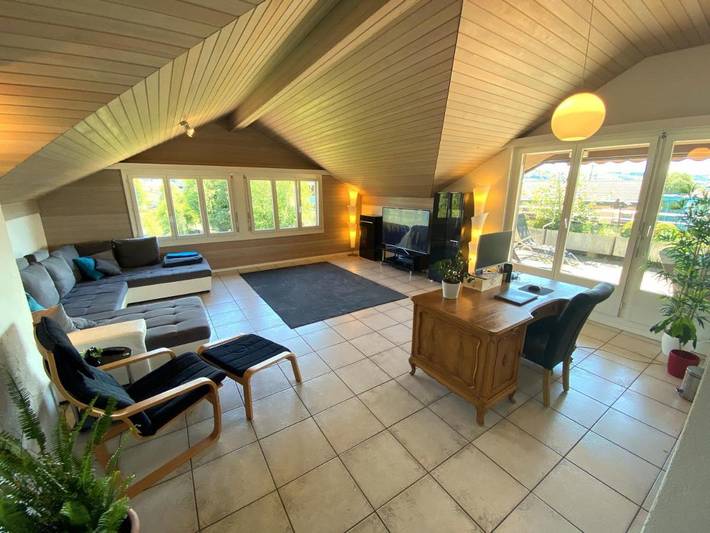 Appartement de vacances pour 10 personnes, avec Balcon et Terrasse ainsi que Vue sur le lac et Vue