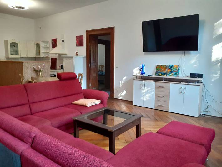 Ferienwohnung für 4 Personen, mit Garten