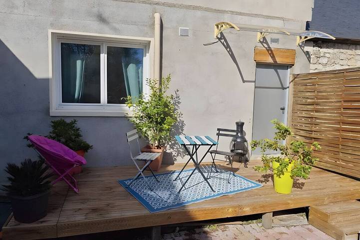 Maison de vacances pour 5 personnes, avec terrasse et jardin
