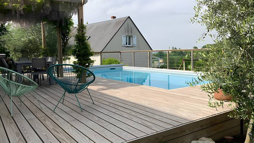 B&b for 2 people, with garden in Loire Valley