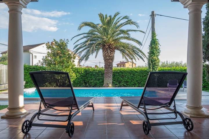 Ferienhaus für 6 Personen, mit Garten und Pool in Savudrija