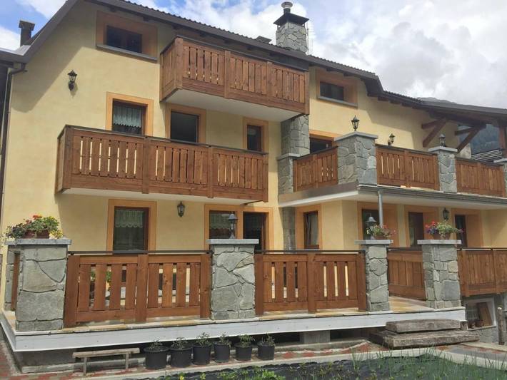 Appartamento per 2 persone, con Balcone e Terrazza nonché Panorama in Valfurva