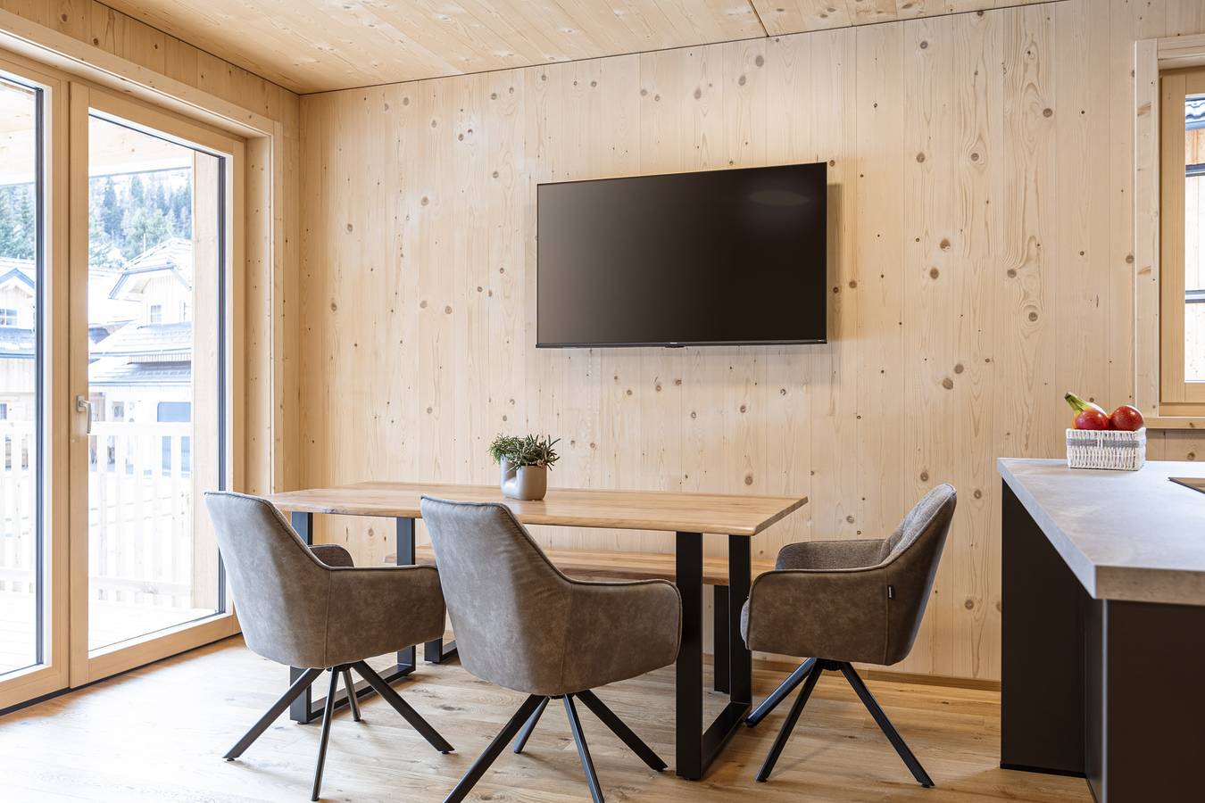 Ganze Wohnung, Ferienwohnung mit 2 Schlafzimmern & Sauna in Oberwölz, Westliche Obersteiermark