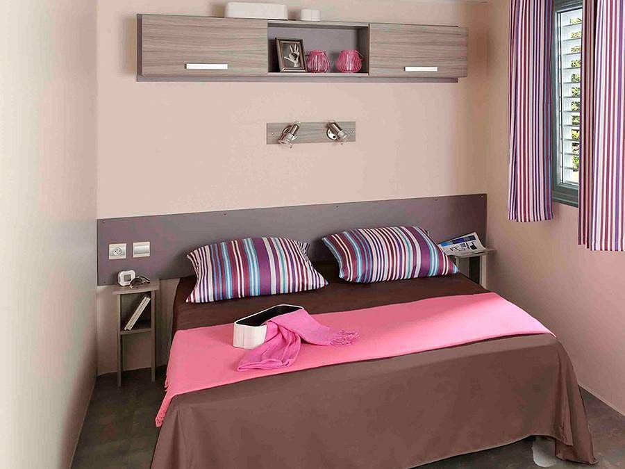 Camping de l'Etang du Merle  - Mobilheim 5 personen - Mobilheim Confort in Etang du Merle, Crux-la-Ville