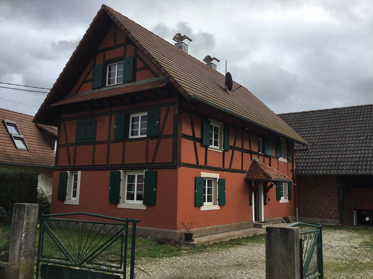 Gîte „Grewis 3“ mit privater Terrasse, eigenem Garten und Wlan in Wanzenau, Region Straßburg