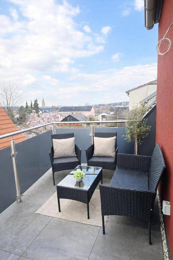 Gîte pour 5 personnes, avec vue et balcon à Reutlingen - 4