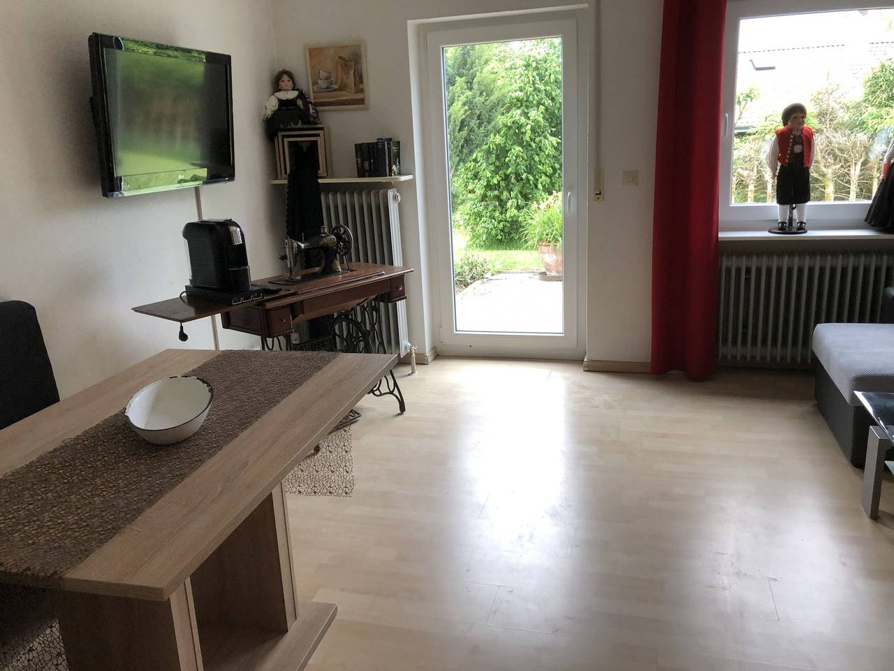 Ganze Wohnung, Ferienwohnung 'Schwarzwaldhirsch' mit Privatterrasse und Wi-Fi in Unterkirnach, Mittlerer Schwarzwald