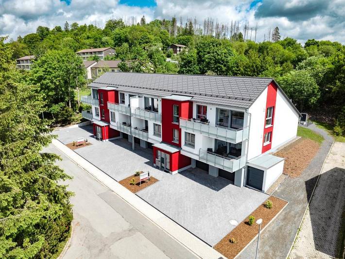 Ferienwohnung für 6 Personen, mit Balkon und Sauna sowie Ausblick - 1