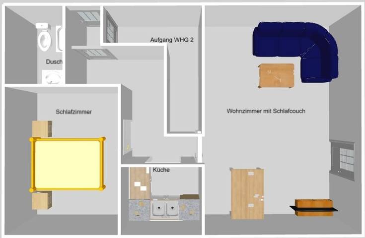 Ferienwohnung für 4 Personen, mit Garten und Terrasse, mit Haustier in Otterndorf - 4