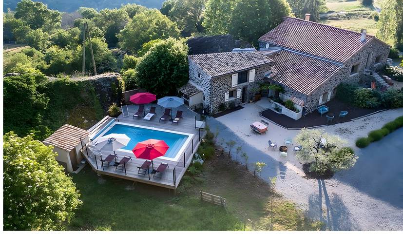 B&B für 2 Personen, mit Garten in der Ardèche