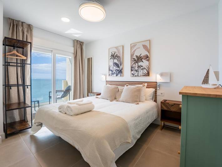 Ferienwohnung für 4 Personen, mit Balkon/Terrasse und Meerblick in Benalmádena - 2