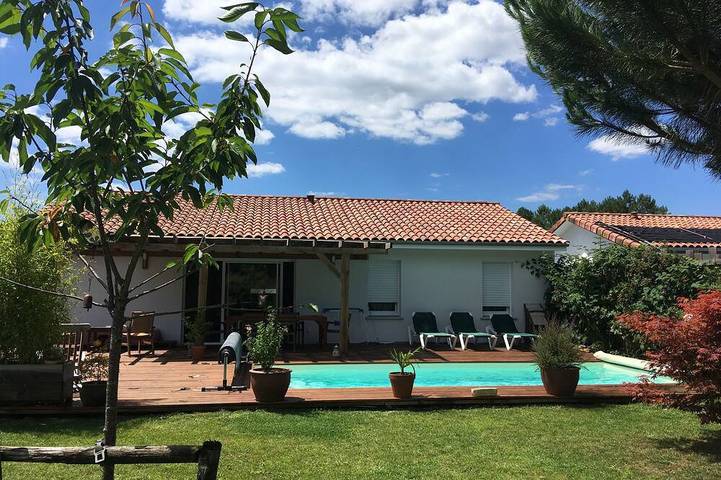 Maison de vacances pour 6 personnes, avec Terrasse et Jardin à Magescq