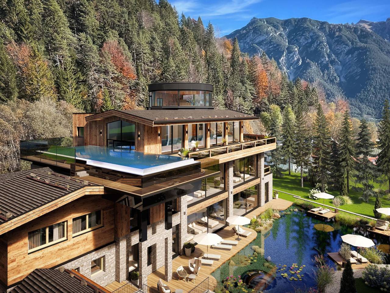 Chalets Grossmitt - Kuschel-Chalet in Pertisau, Eben am Achensee