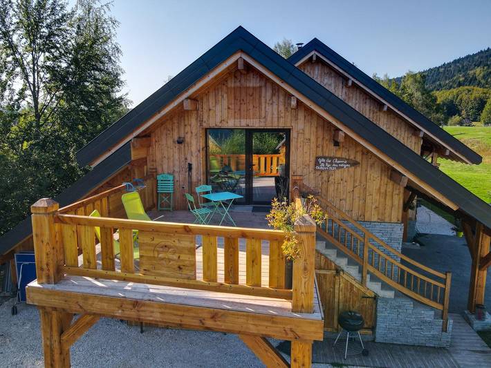 Chalet pour 4 personnes, avec terrasse à Les Déserts - 2