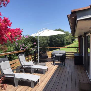 Gîte pour 4 personnes, avec terrasse et jardin à Ustaritz