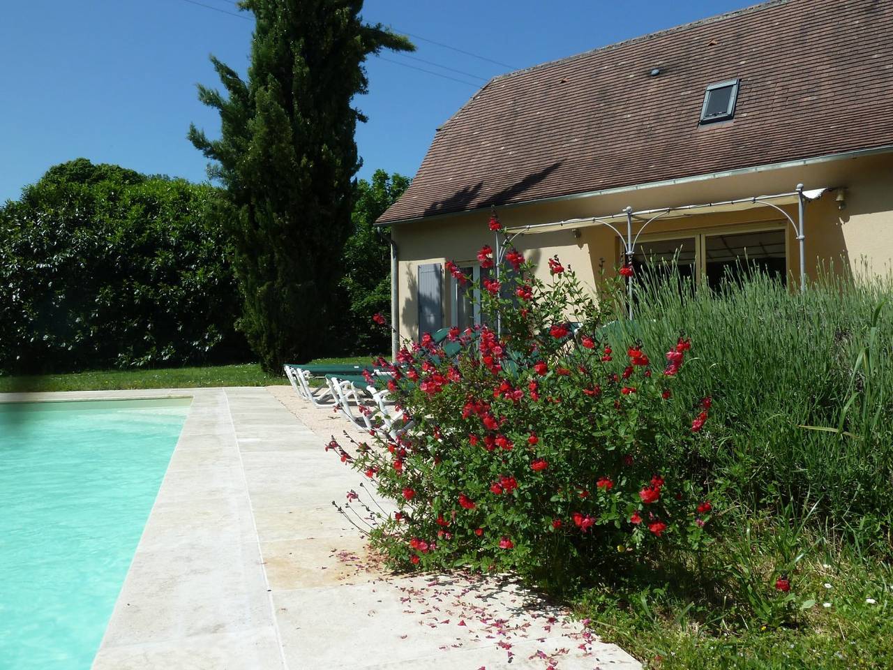 Maison 3* avec piscine privée à Loubressac in Loubressac, Massif central