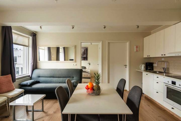 Appartement de vacances pour 8 personnes, avec balcon