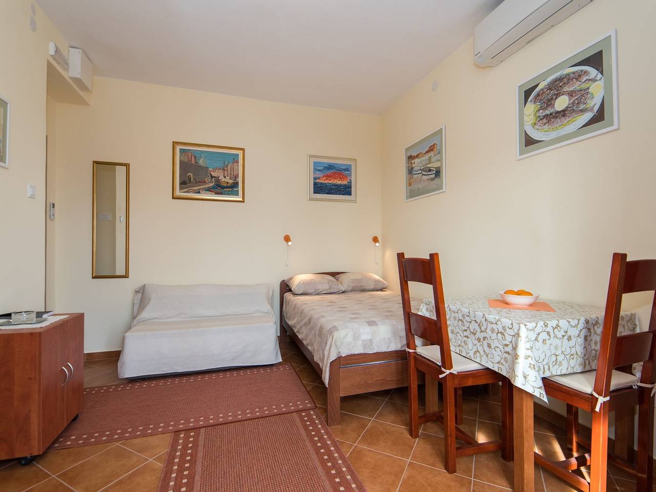 Appartement entier, Pulastar - Studio Apartment with Terrace in Plaža Bellevue, Grad Dubrovnik