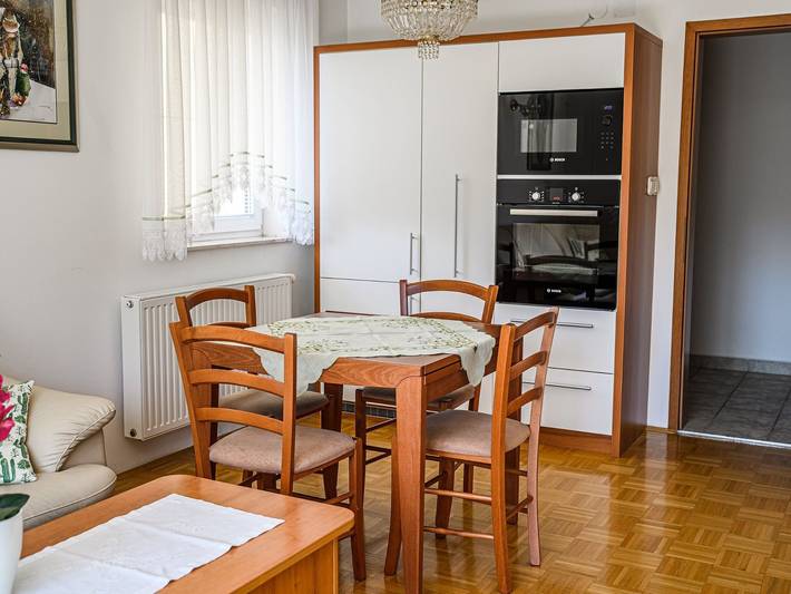 Ferienwohnung für 3 Personen, mit Terrasse und Garten, mit Haustier