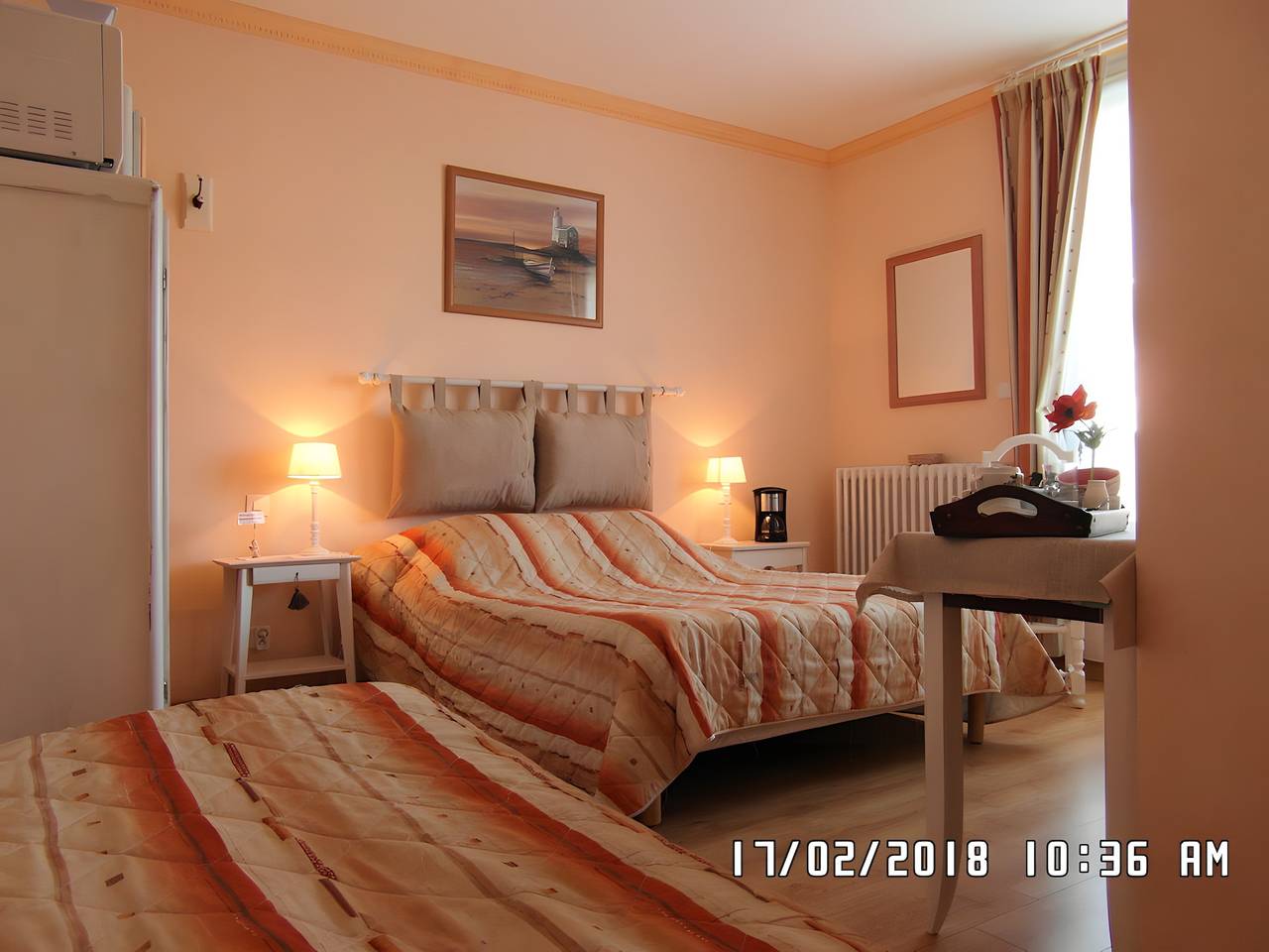 Chambre d’hôtes « Chambre 2 » avec terrasse, jardin partagés et Wi-Fi in Merville-Franceville-Plage, Région de Caen