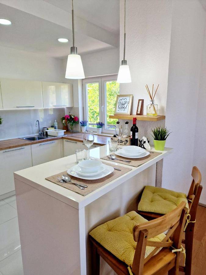 Appartement de vacances pour 6 personnes, avec balcon et vue