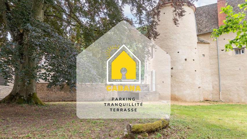 Gîte pour 4 personnes, avec jardin et terrasse à Lugny
