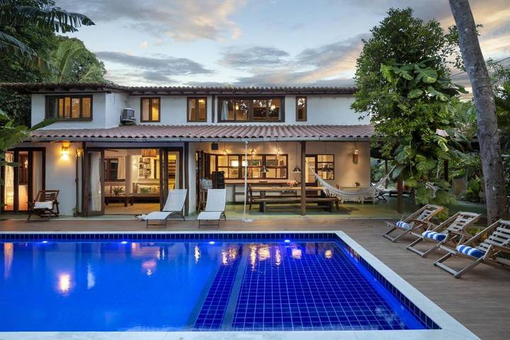 Cottage pour 4 personnes, avec piscine et jardin ainsi que bassin pour enfant et vue à Trancoso