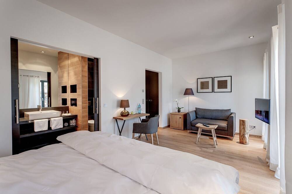 Komfort Doppelzimmer inkl. Frühstück - Hotel Strandhaus - Boutique Resort & Spa in Spree-Lagune Lübben, Lübben