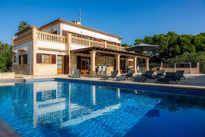 Ferienhaus für 16 Personen, mit Balkon und Garten in Calas de Mallorca - 2
