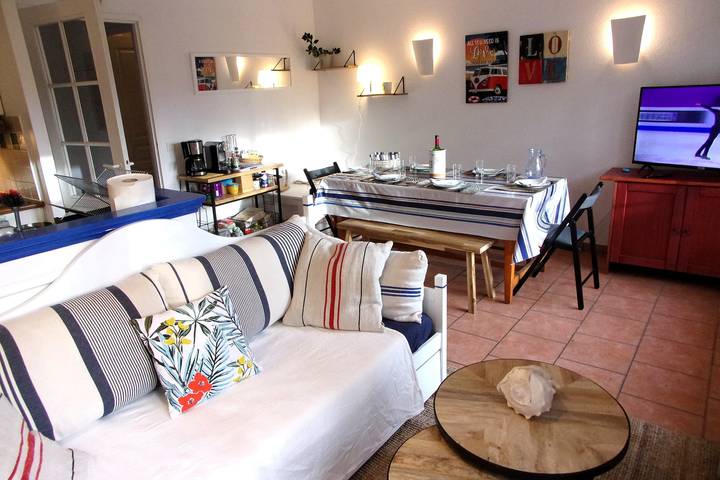 Ferienhaus für 6 Personen, mit Ausblick und Pool sowie Terrasse in Moliets-et-Maa - 2